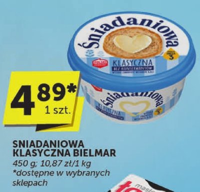 Śniadaniowa Klasyczna Bielmar promocja w Euro Sklep