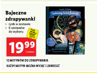 Zdrapywanka cudowny 艣wiat fantazji promocja