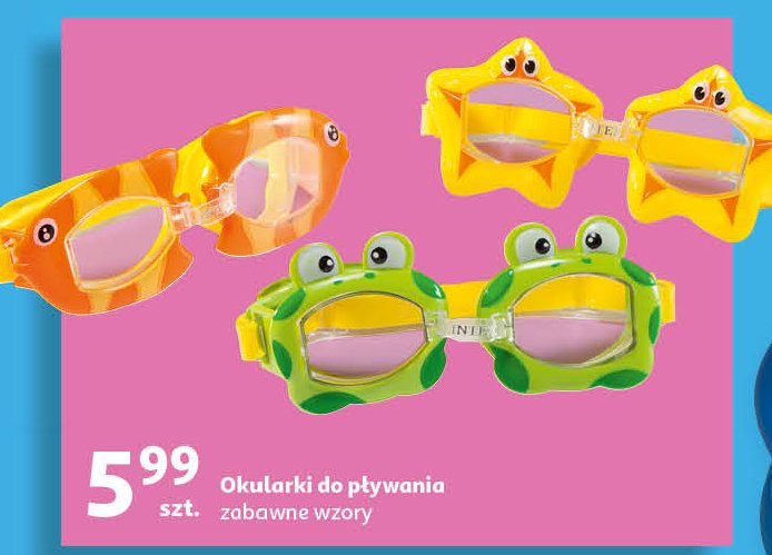 Okulary do pływania żabka Intex promocja