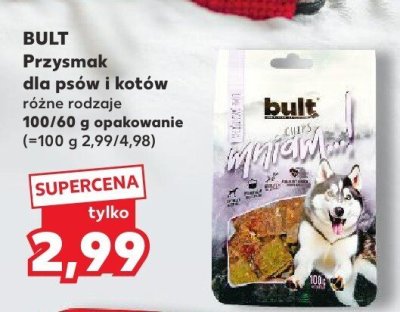 Przysmak dla psów i kotów Bult promocja w Kaufland