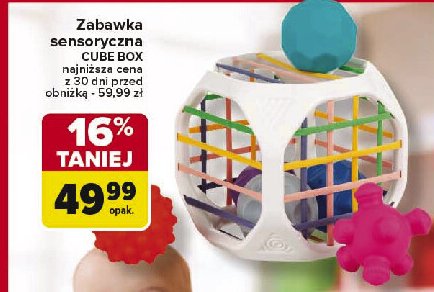 Zabawka sensoryczna cube box promocja w Carrefour