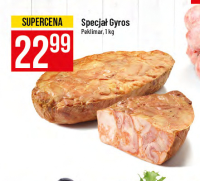 Specjał gyros Peklimar promocja