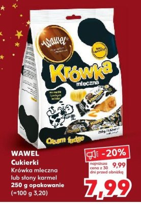 Krówki słony karmel 250 g promocja w Kaufland
