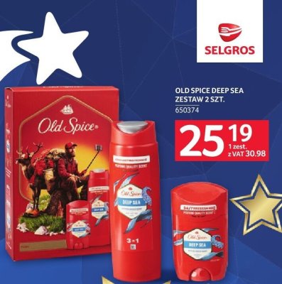 Zestaw Old Spice Deep Sea 2 szt. promocja w Selgros