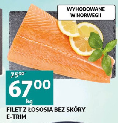 Filet z łososia bez ości i bez skóry promocja