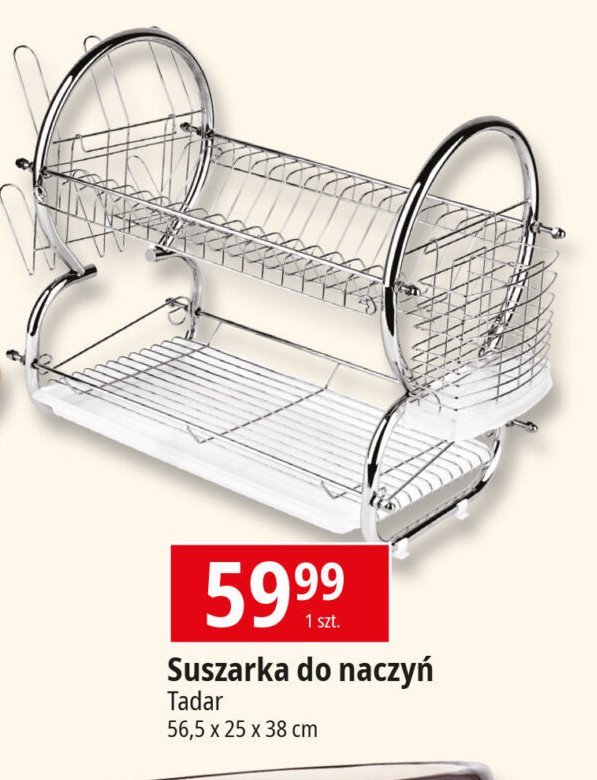 Suszarka do naczyń omega 56.5 x 25 x 38 cm Tadar promocja