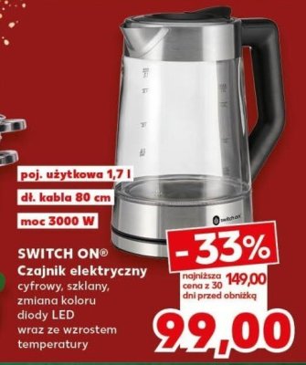 Czajnik elektryczny promocja w Kaufland