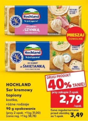 Ser kremowy topiony różne rodzaje promocja w Kaufland