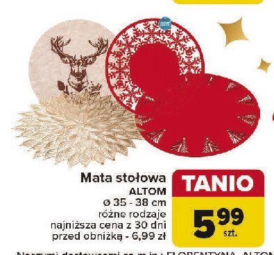 Mata 35 cm Altom promocja w Carrefour