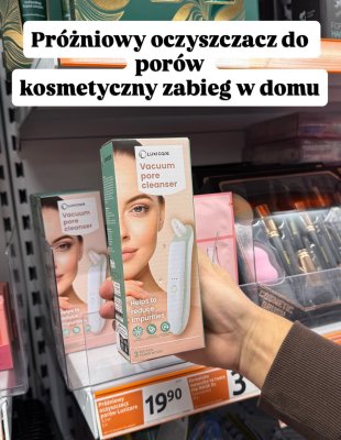 Próżniowy oczyszczacz do porów  promocja w Action