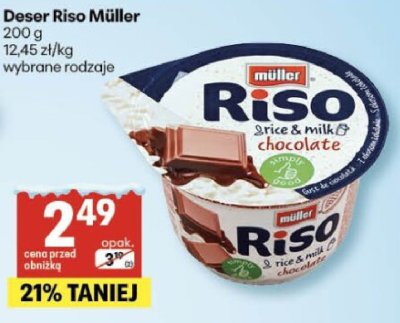 Deser Riso Müller promocja w Delikatesy Centrum