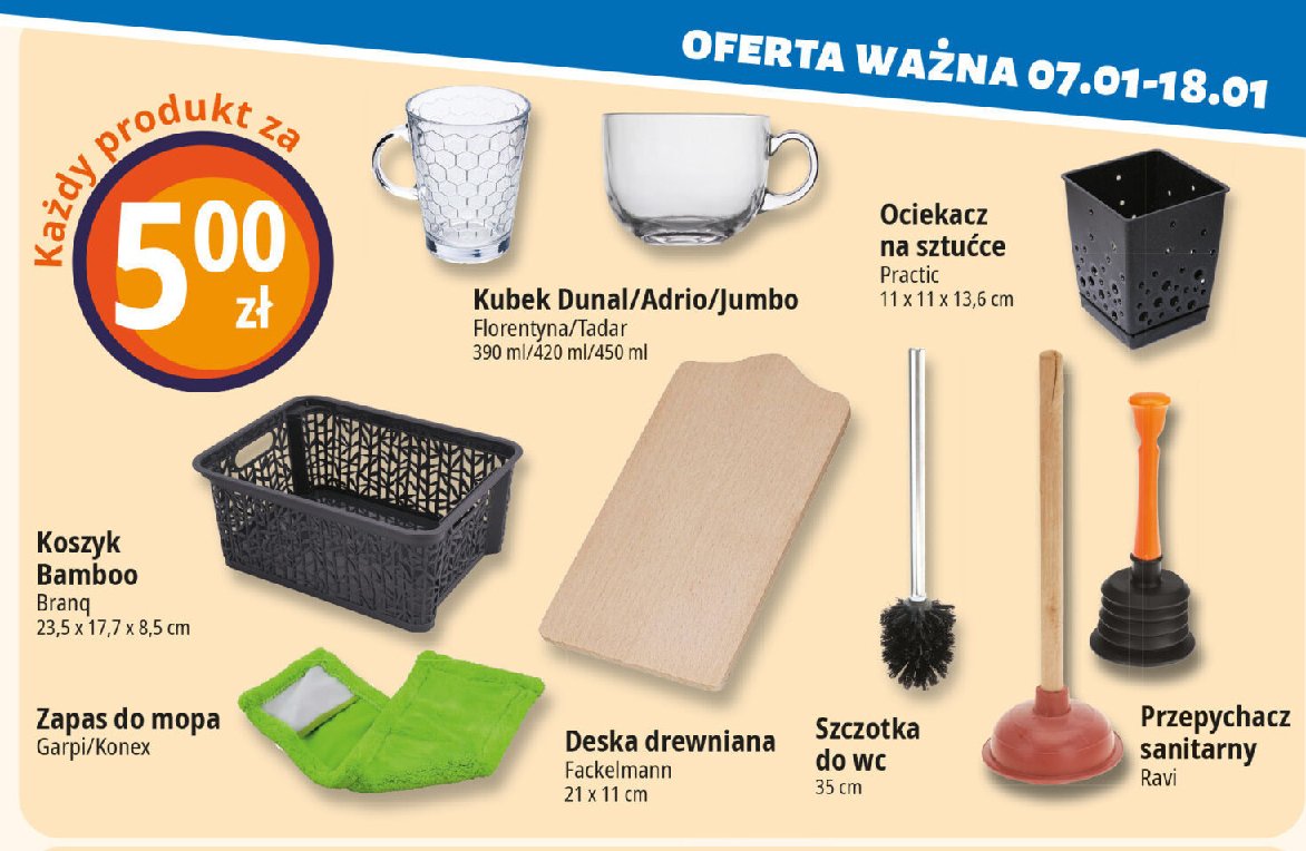 Kubek dunal 390 ml Tadar promocja w Leclerc