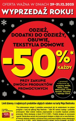 Od poniedziałku, strona 80 promocja w Biedronka