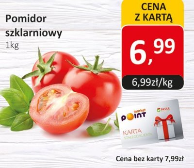 Pomidor szklarniowy promocja w Market Point