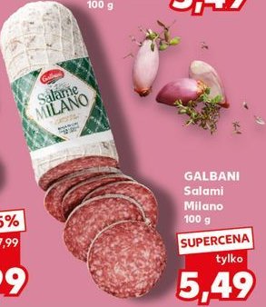 Salami milano Galbani promocja w Kaufland