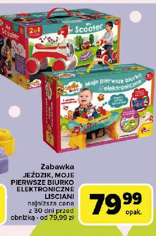 Jeżdzik Lisciani montessori promocja w Carrefour