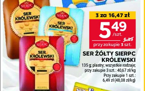 Ser kr贸lewski w臋dzony Sierpc promocja