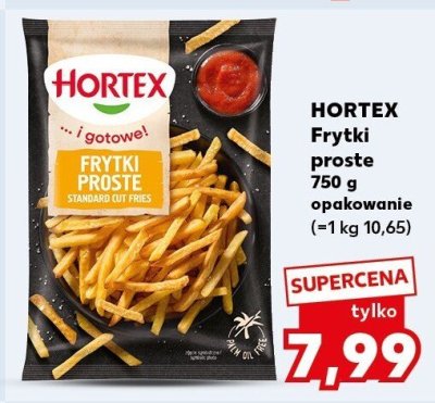 HORTEX Frytki proste 750 g opakowanie promocja w Kaufland