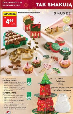 Zestaw wykrawaczy do ciastek ze stali nierdzewnej promocja w Biedronka