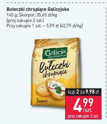 Bułeczki chrupiące Galicia promocja