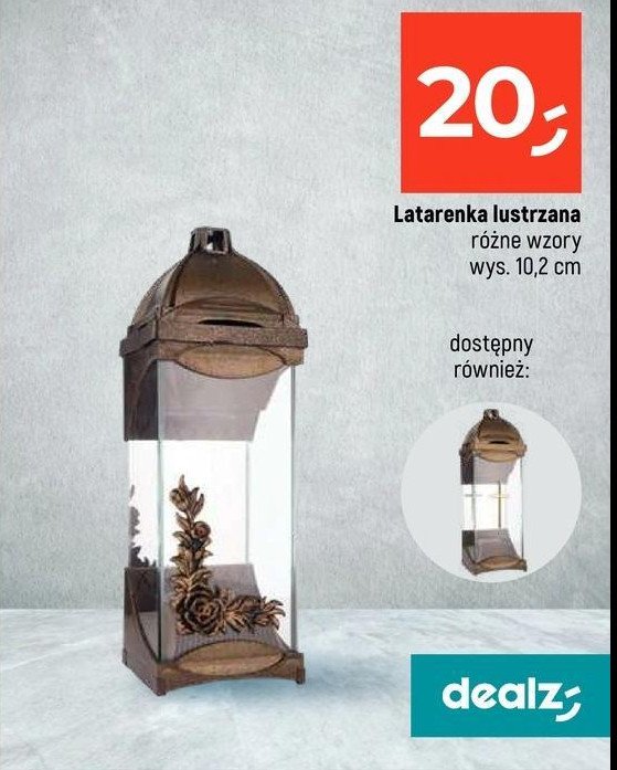 Latarenka lustrzana 10.2 cm promocja