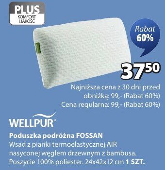 Poduszka podróżna FOSSAN promocja w Jysk