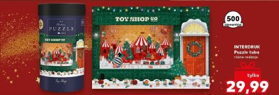 Puzzle tuba, różne rodzaje promocja w Kaufland