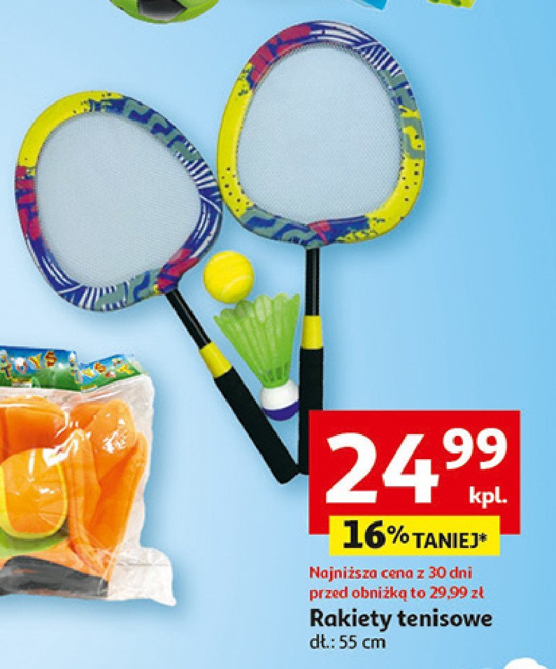 Rakiety do tenisa 55 cm promocja