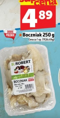 Boczniaki 250 g promocja w TOPAZ