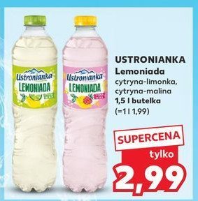 Lemoniada cytryna-malina Ustronianka promocja