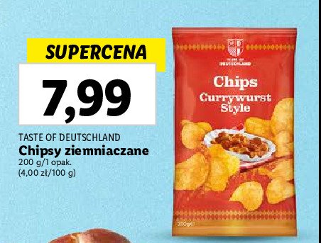 Chipsy ziemniaczane promocja