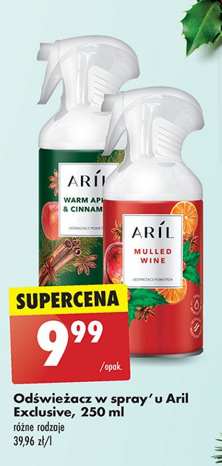 Odświeżacz mulled wine Aril exclusive promocja w Biedronka