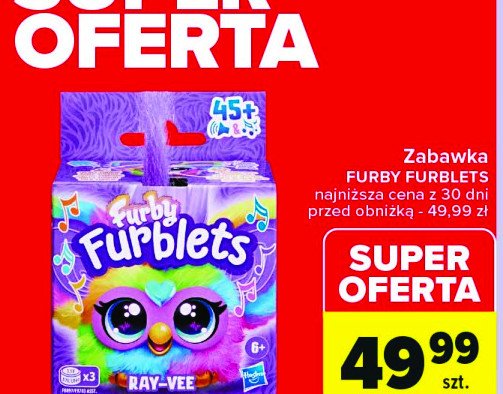 Zabawka furblets FURBY promocja