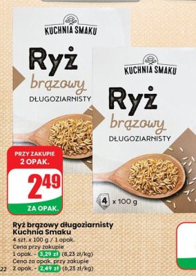 Ryż brązowy długoziarnisty  promocja w Dino