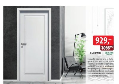 Drzwi wewnętrzne EGRO W00  promocja w Dobre Dla Domu