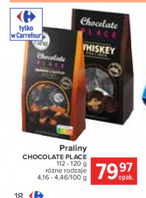 Praliny likier pomarańczowy Chocolate place promocja