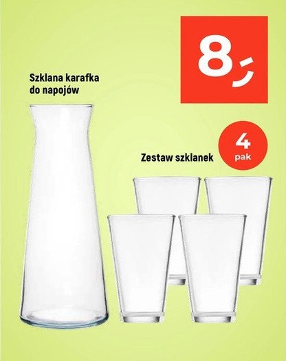 Karafka szklana promocja