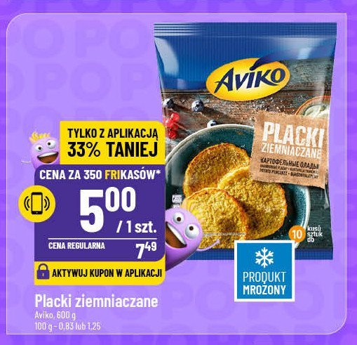 Placki ziemniaczane Aviko promocja