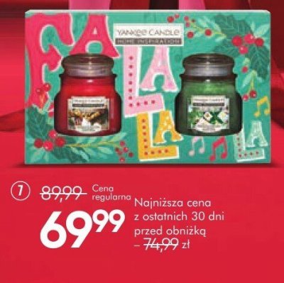 Świece zapachowe YANKEE CANDLE zestaw upominków promocja w Super-Pharm
