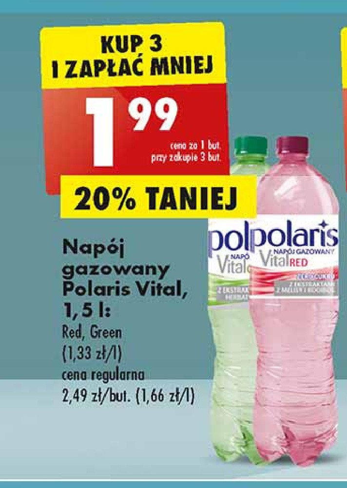 Woda green Polaris promocje