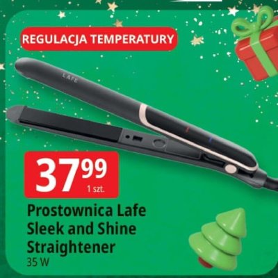 Prostownica Lafe Sleek and Shine Straightener promocja w Leclerc