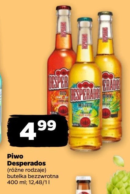 Piwo Desperados mojito Grupa żywiec desperados promocja