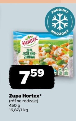 Zupa Hortex różne rodzaje promocja w Netto