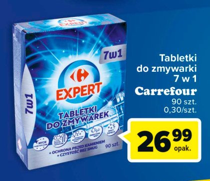 Tabletki do zmywarek Carrefour promocja