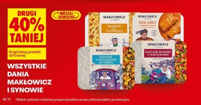 Danie gotowe Spaghetti Carbonara promocja w Biedronka