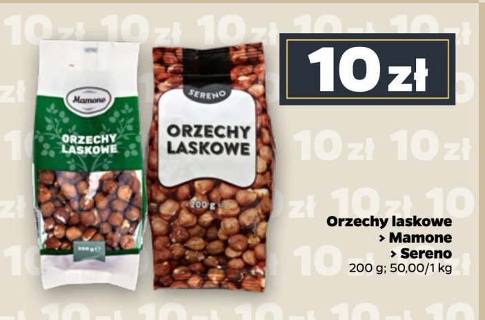 Orzechy laskowe Mamone promocja