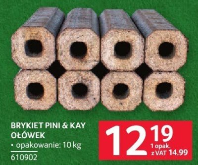 Brykiet pini & kay oliwek promocja w Selgros
