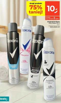 Antyperspirant Rexona różne rodzaje promocja w Dealz