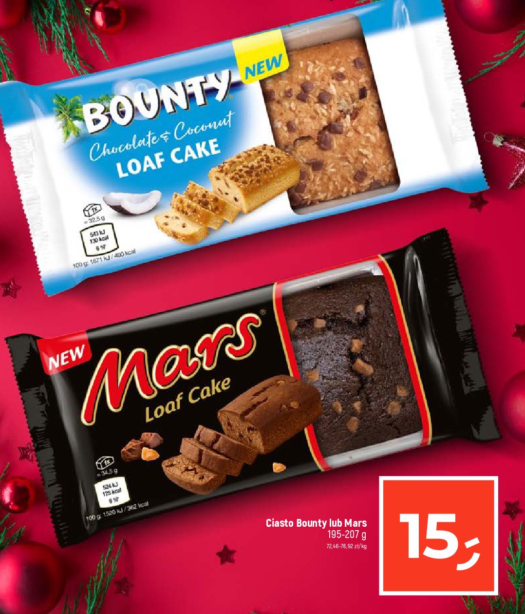 Ciasto Mars promocja
