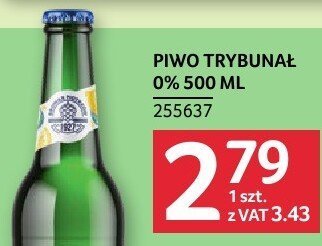 Piwo Trybunal 0% 500ml promocja w Selgros